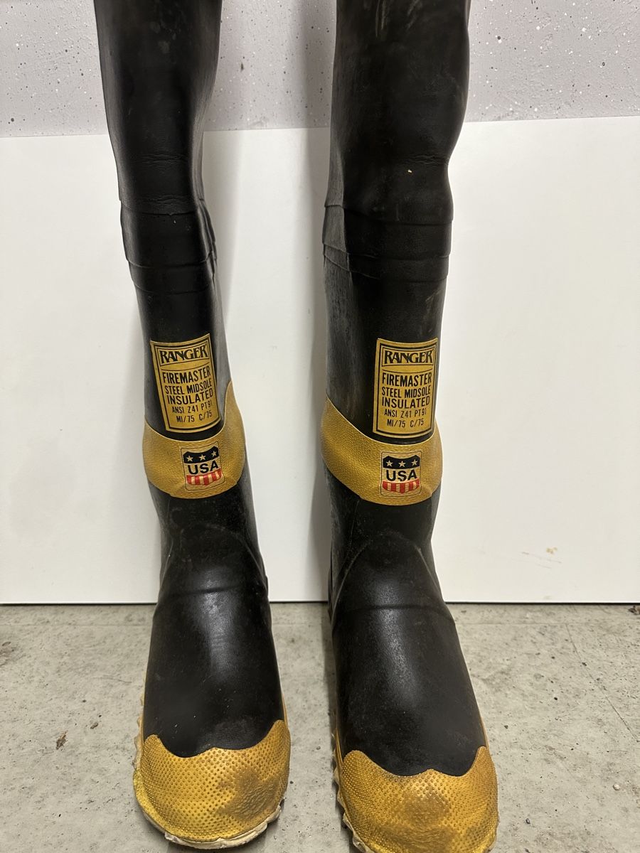 Scarpe da uomo: Ranger Firemaster Stiefel Gummistiefel – Usato da Oberbipp venduto da 66f_8sqj 1