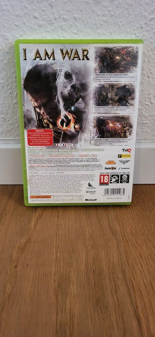 Microsoft Giochi: Xbox 360 - Space Marine – Usato da Münsingen venduto da DigitaleSpielecke 1