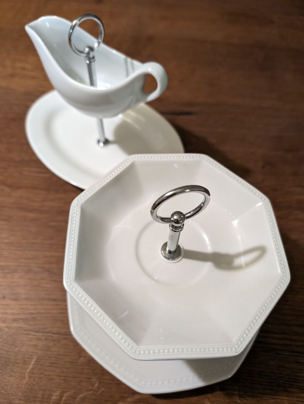 Schalen: 2 schöne Apéro Schalen / Etagere – Neu (gemäss Beschreibung) aus Bern von Zorro333 3
