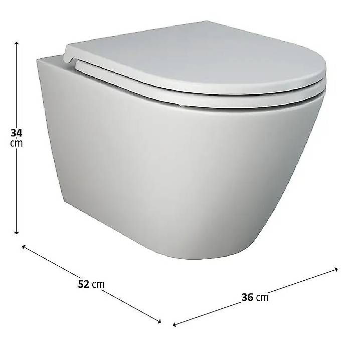 WC: RAK Ceramics Feeling Wand-WC – Gebraucht aus Burgdorf von Terrjen22 1
