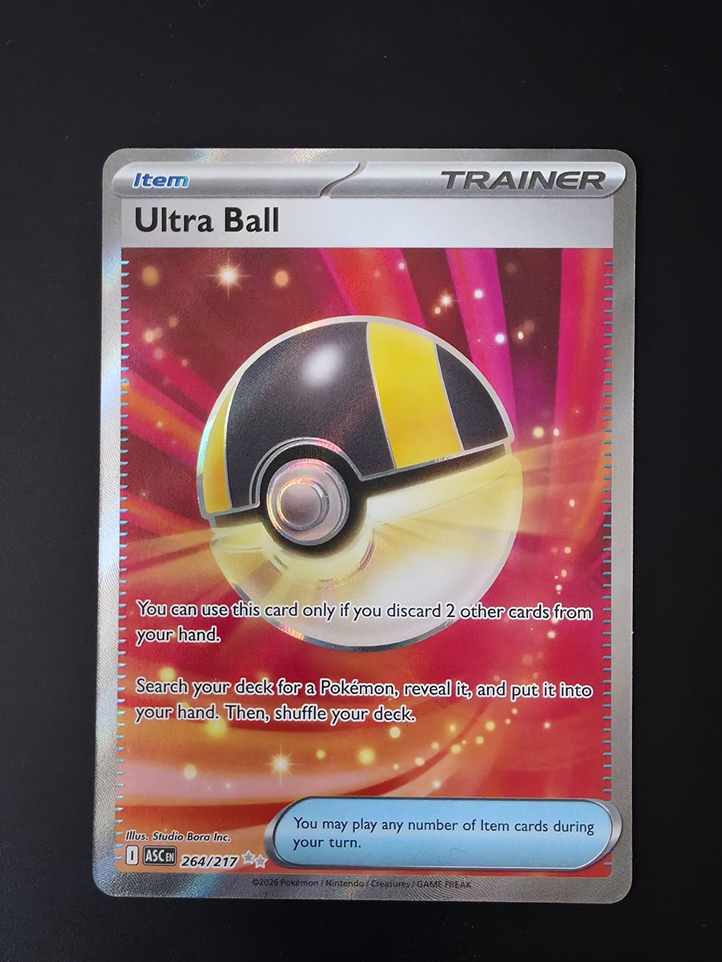 Pokémon Carte collezionabili: Ultra Ball (ASC 264) - Pokémon – Usato da Zürich venduto da Semagets