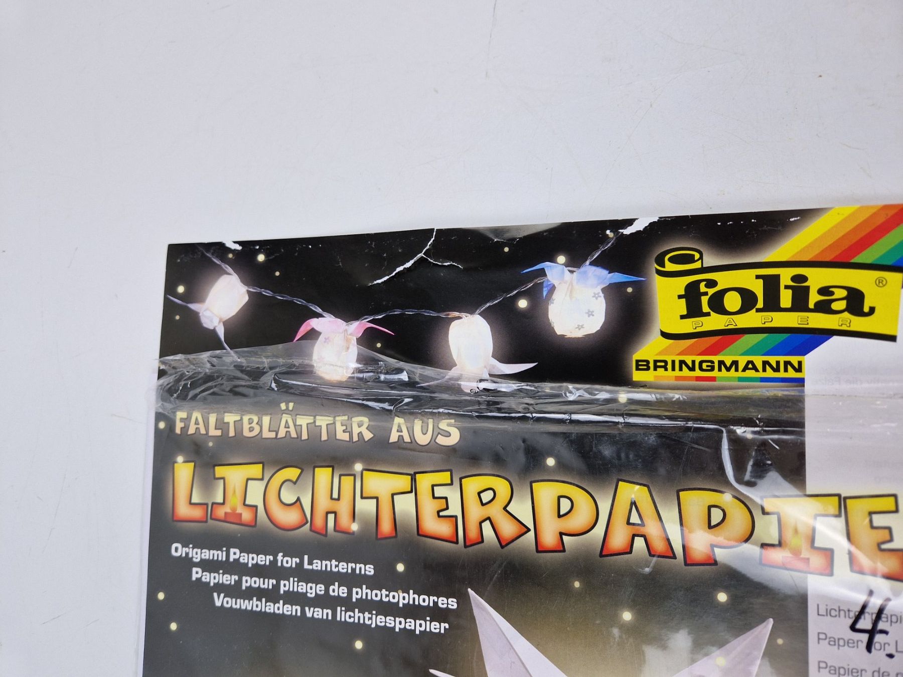 Papier: Faltblätter aus Lichterpapier – D'occasion à Muhen par Restwert_Muhen 2