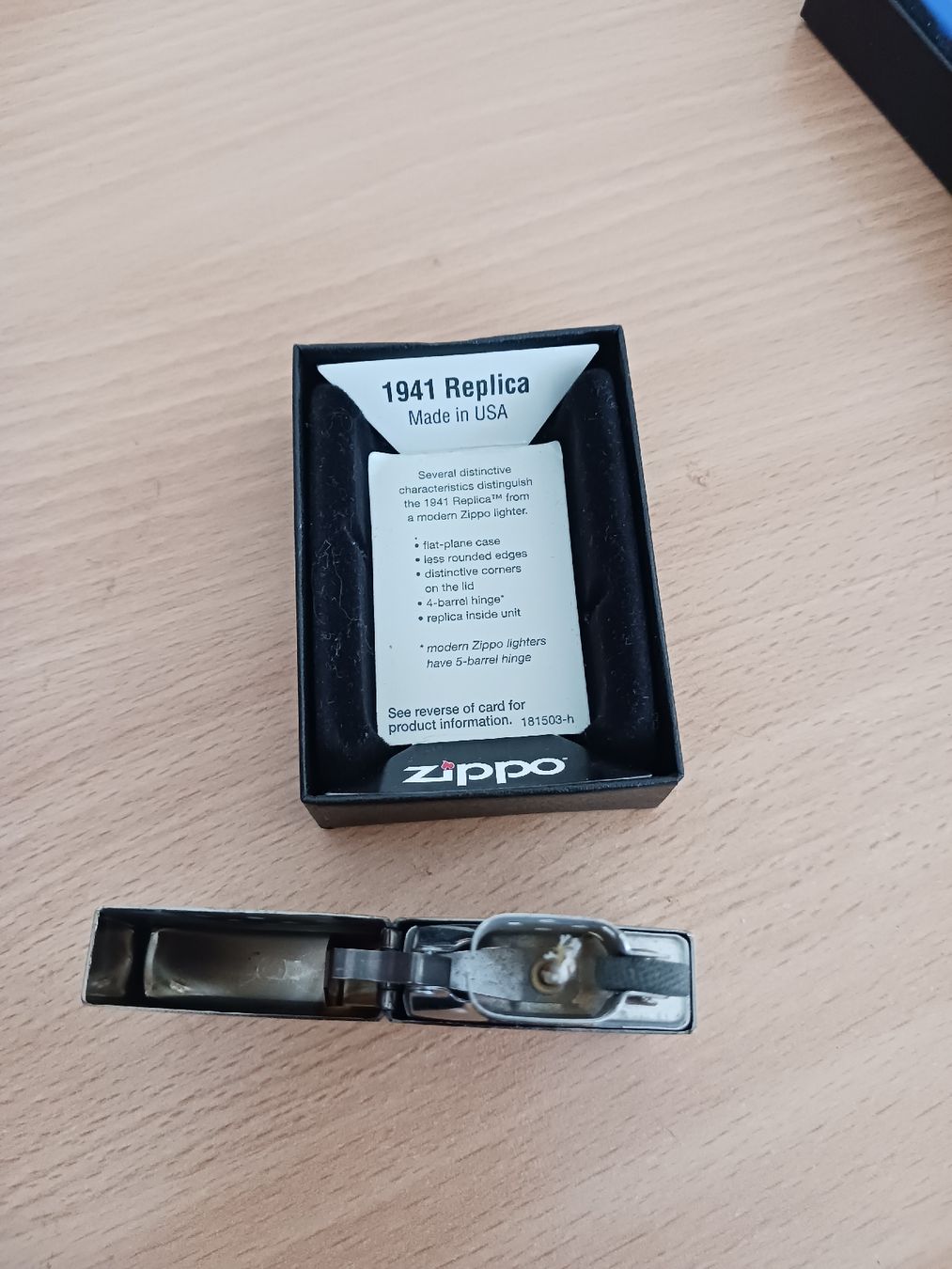 Zippo Feuerzeuge: zippo replica 1941 – Neu und originalverpackt aus Sion von aym_g5t9 2