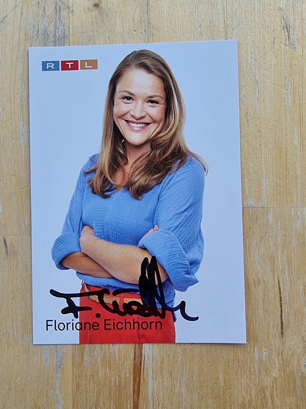 Autografi: Floriane Eichhorn (Unter uns) Originalautogramm – Usato da Winterthur venduto da Christinakim