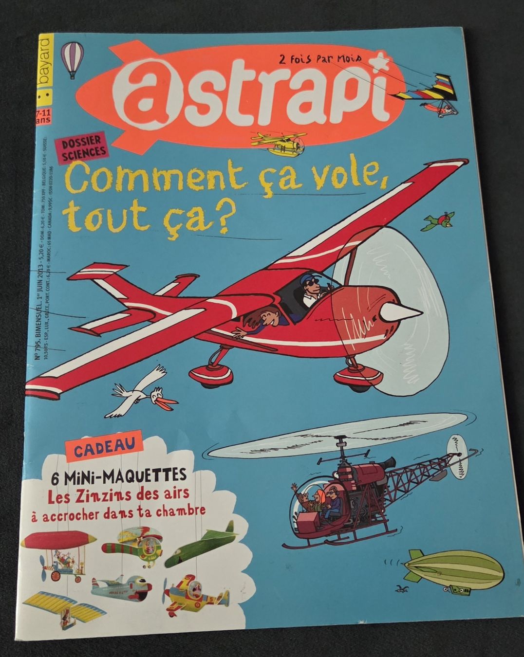 Comics: Astrapi Dossier Sciences Comment ça vole N°795 – Gebraucht aus Carouge GE von LidieLot