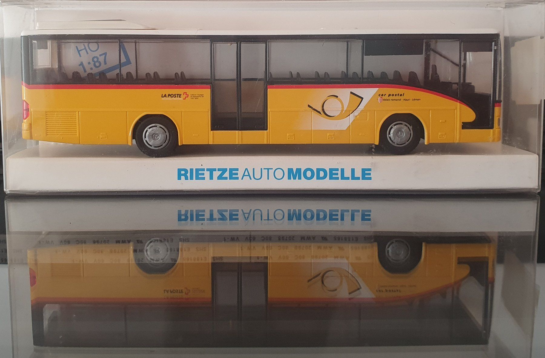 Rietze Modellautos: Rietze PTT La Poste Car Postal Bus MB Integro 1:87 – Neu (gemäss Beschreibung) aus Therwil von Wat_975y 6