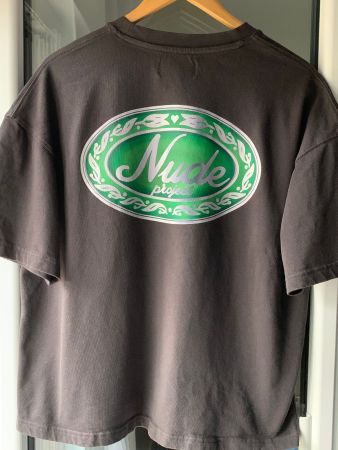 Nude Project T‘Shirt grau XL Heavy Cotton