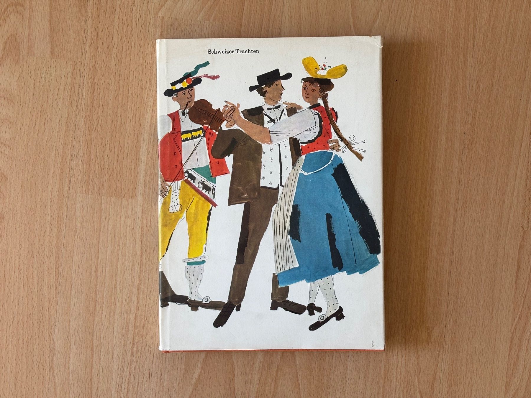 Libri: Silva Buch Schweizer Trachten mit 60 Illustrationen von Kurt – Usato da Zürich venduto da Masaiti
