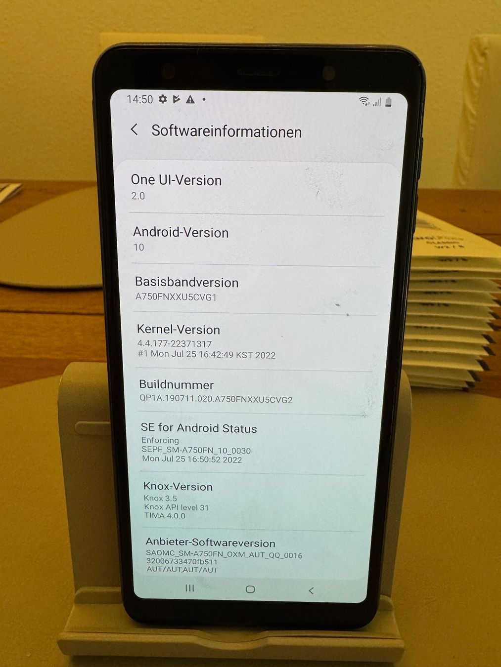 Samsung Portables: Samsung Galaxy A7 2018 – D'occasion à Adliswil par Busys 2