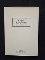Signatures & Monogrammes d'Artistes des XIXe et XXe siècles.