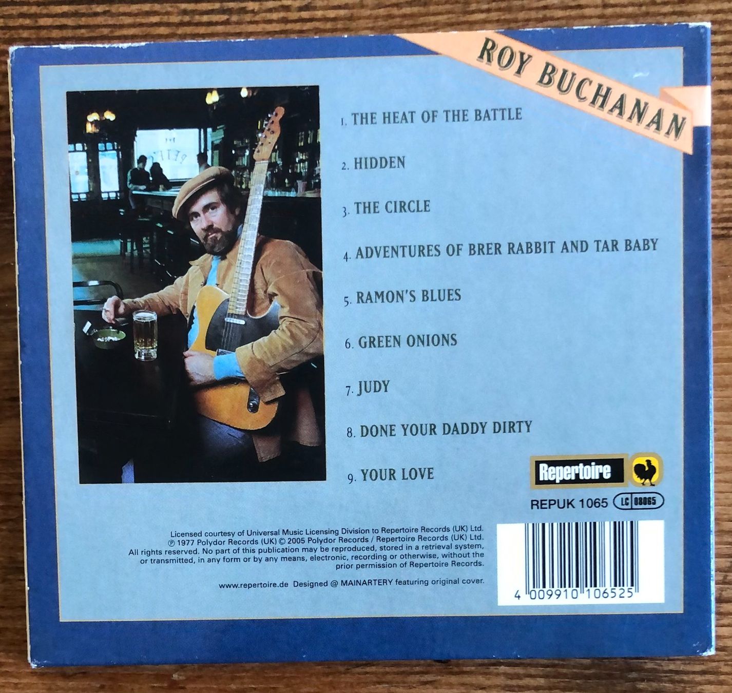 CDs: Roy Buchanan – Loading Zone CD, Blues, Folk – Gebraucht aus Luzern von Schlafenicht00 1