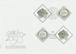 Sonderbrief Gemeinschaftsausg. CH-Aaland, Combo-FDC, 2015