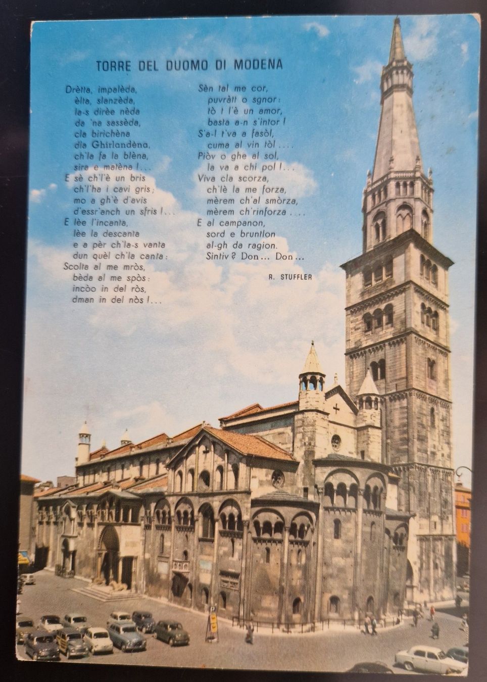 Cartoline postali: Modena Torre del Duomo 1967 / Oldtimer – Usato da Melchnau venduto da Fishel