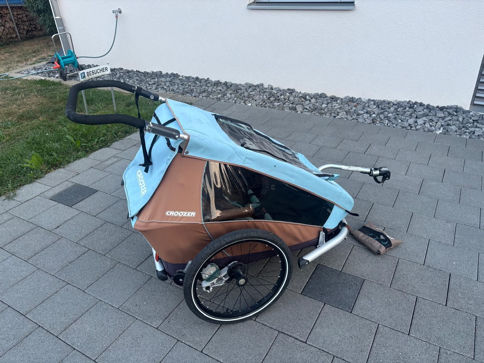 Croozer Rimorchi: Fahrradanhänger Croozer for two – Usato da Heimenhausen venduto da Rmice 1