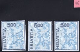 3 Stickerei-Marken Naba2000, 500c postfrisch** portofrei -05