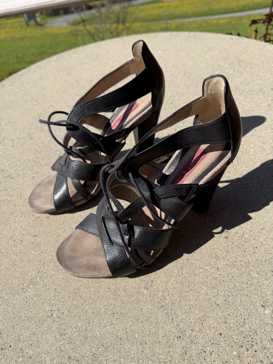 Damenschuhe: janet & janet pumps - grösse 38 leder schwarz NEUE BILDER!! – Gebraucht aus amden von horizontblau01 6