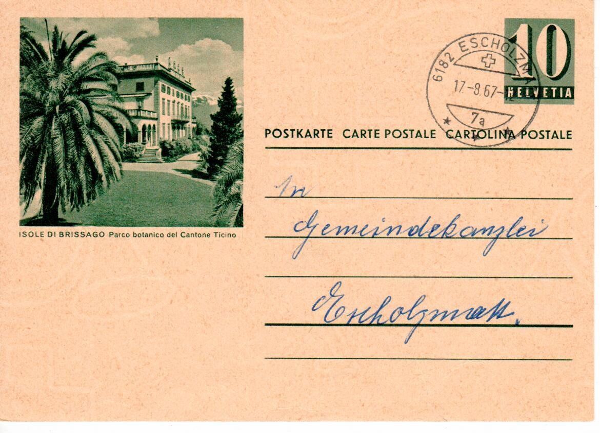 Tutti i francobolli: Bildpostkarte – Usato da Wolhusen venduto da Curver9