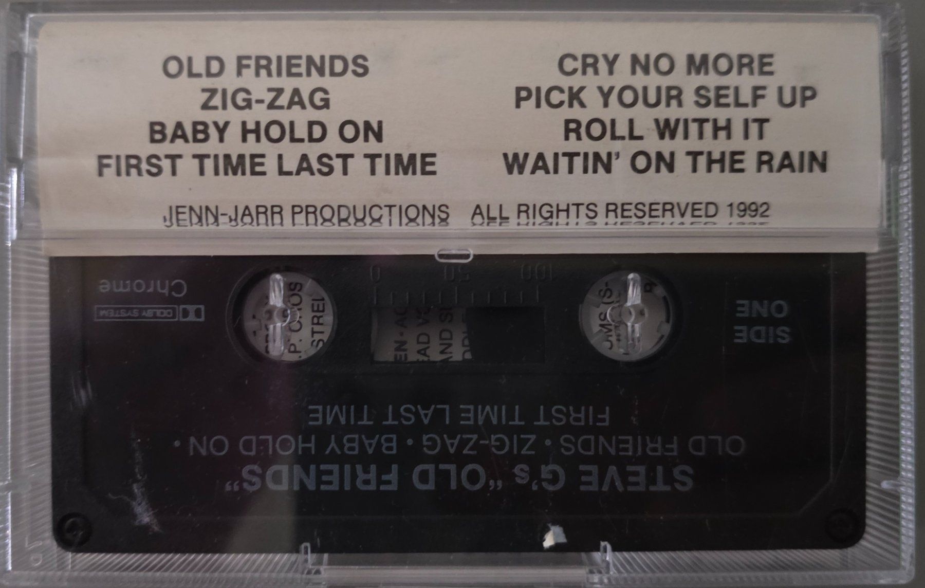 Musicassette: Steve G MC – "Old Friends" – Usato da Root venduto da atelier22 1