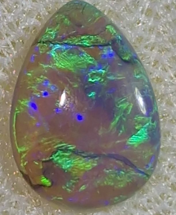 Opale Noble Doublet D'Australie - Cabochon De 1.80 Carats, Sans Emballage