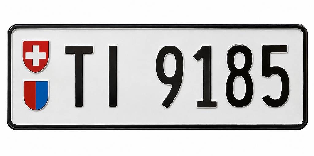 Insegne: Targa auto TI 9185 – Usato da Tenero venduto da Bobocop_99