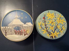 Blechdosen Zwerge 1950 / 1960  Fa. Ernst Küsnacht / Zürich