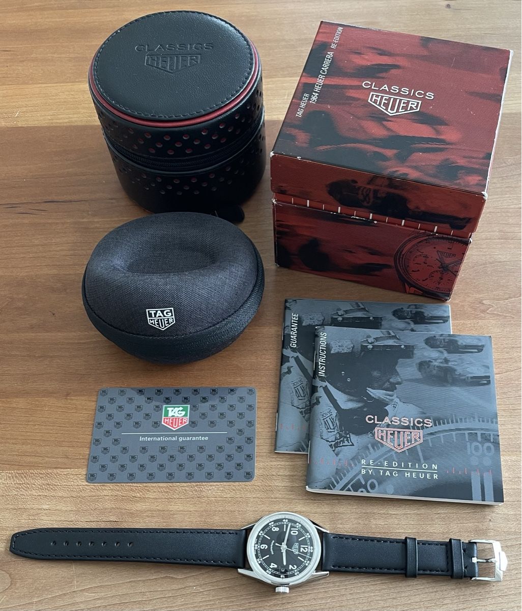 1999 TAG Heuer Carrera Auto 1964 Re Edition WS2111 revidiert Kaufen auf Ricardo