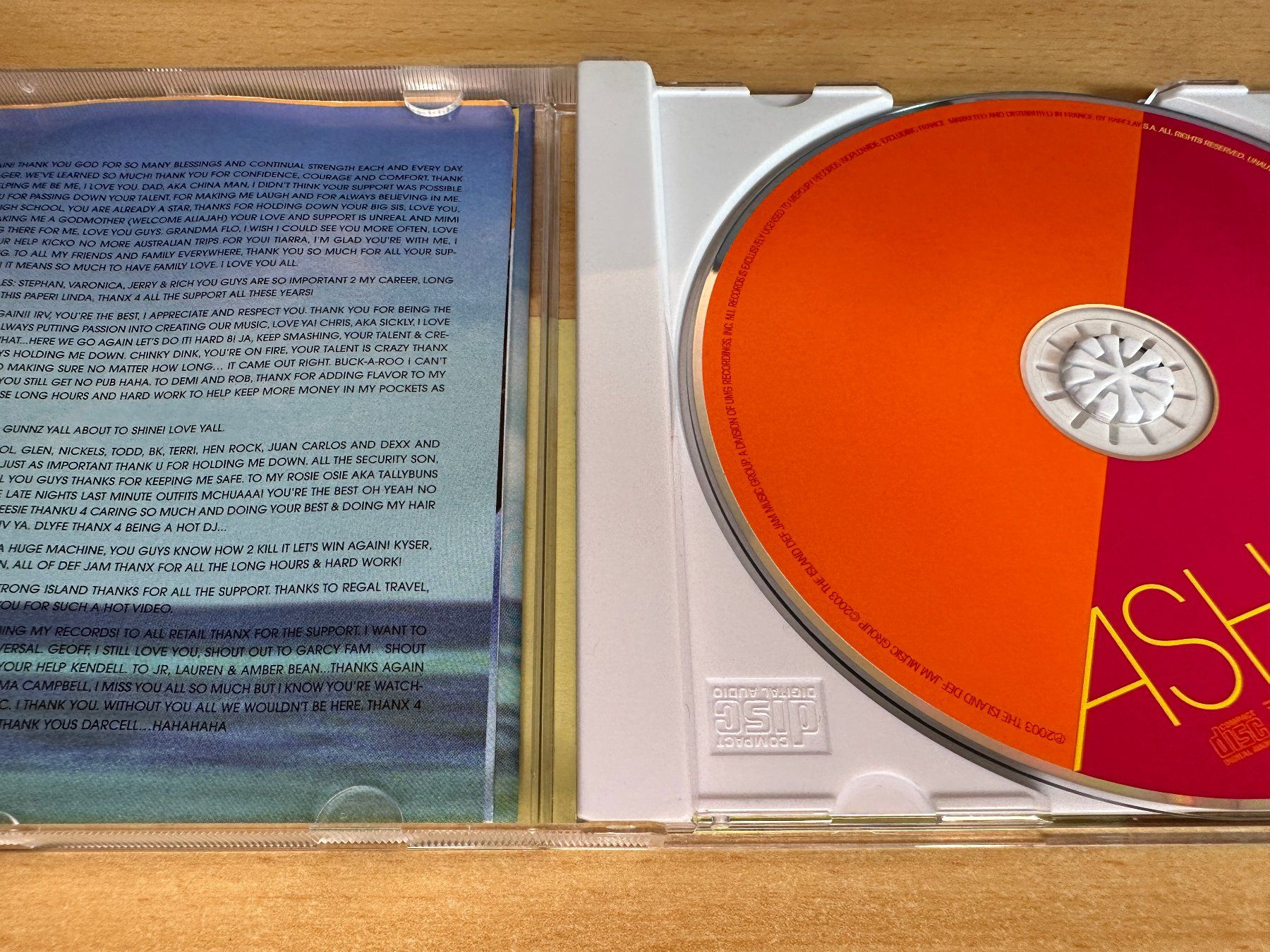 CD: Ashanti – Chapter II – Usato da Rikon im Tösstal venduto da Alpenmutz 2