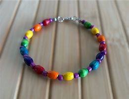 Buntes Sommer Armband, Handgemacht