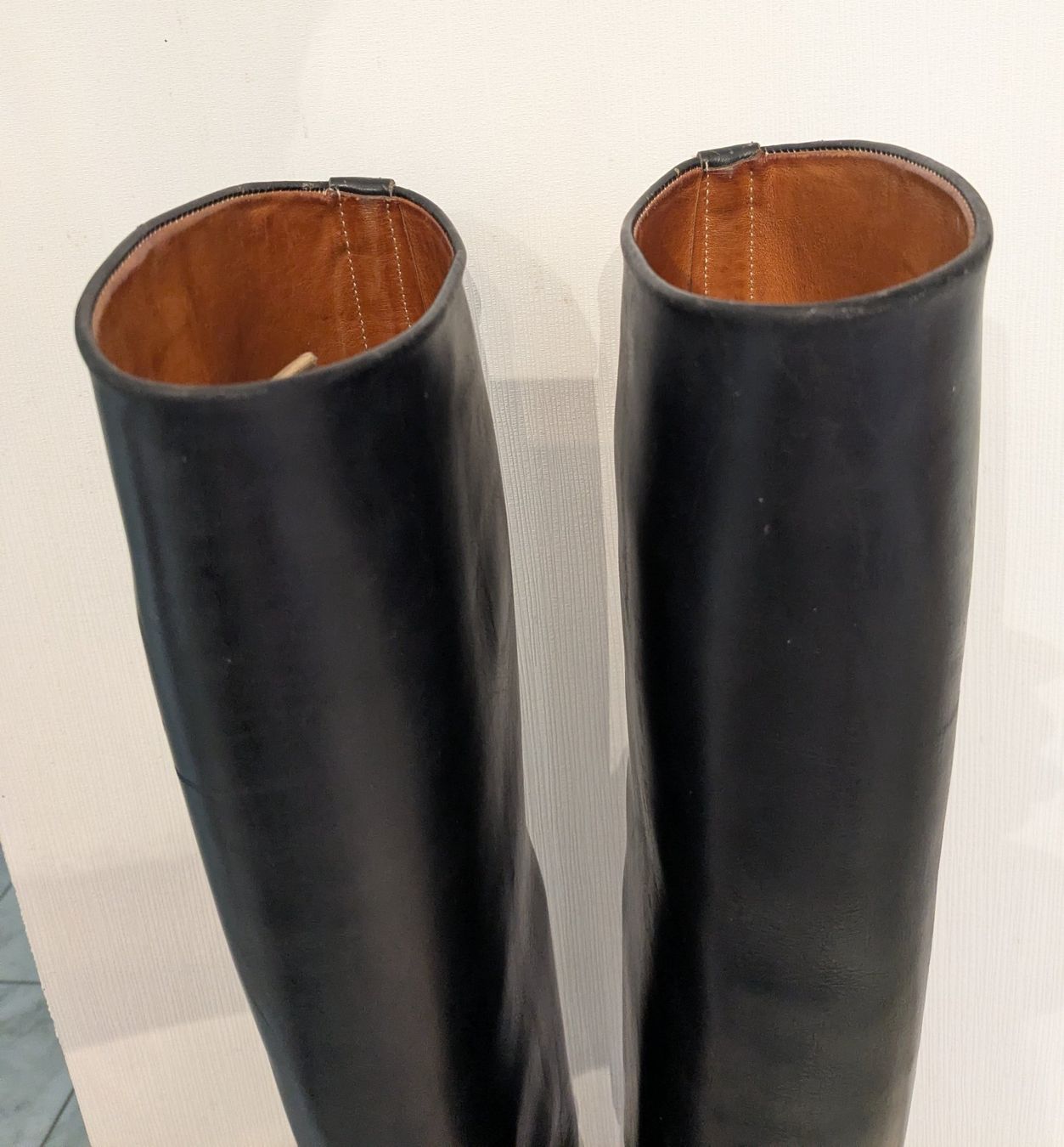 Scarpe da uomo: Reitstiefel Leder Gr. 41 mit Spanner – Usato da Giffers venduto da agu25 3
