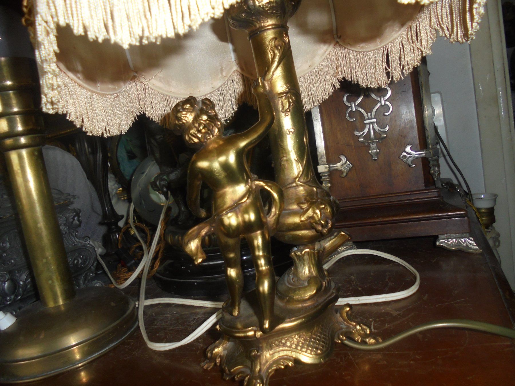 Lampade: Alte Tischlampe ca. 1950 – Usato da Camorino venduto da Hunpete 6