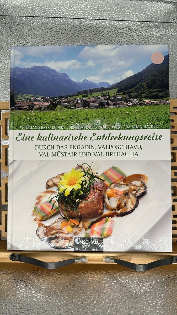 Bücher: Kochbuch: Entdeckungsreise Engadin, Valposchiavo – Gebraucht aus Celerina/Schlarigna von golfrolf2