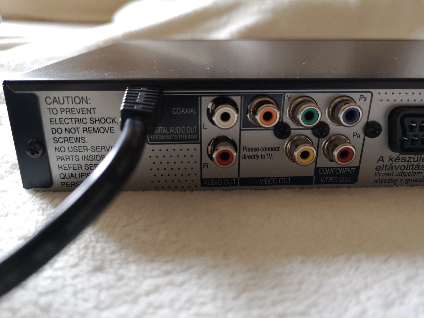 Panasonic Sistemi audio & multimediali: Panasonic DVD/CD Player mit Fernbedienung – Usato da Meilen venduto da msc_h98p 4