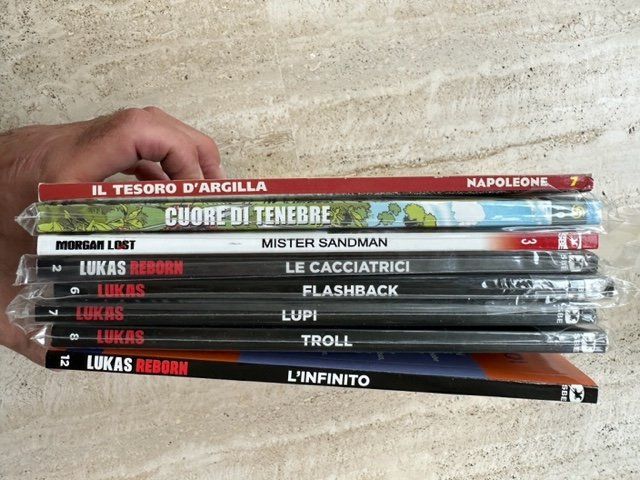 Fumetti: FUMETTI 5 LUKAS MORGAN LOST NAPOLEONE – Usato da Davesco-Soragno venduto da kappas 1