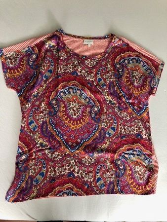 T-Shirt mehrfarbig, Gr. 40, Neu, Marke Milano