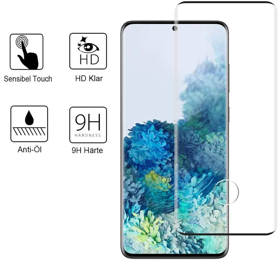 Samsung Cover & Protezioni schermo: FULL GLAS Schutzglas Panzerglas für Samsung Galaxy S20 PLUS – Nuovo e nell'imballaggio originale da Volketswil venduto da coverandmore 6