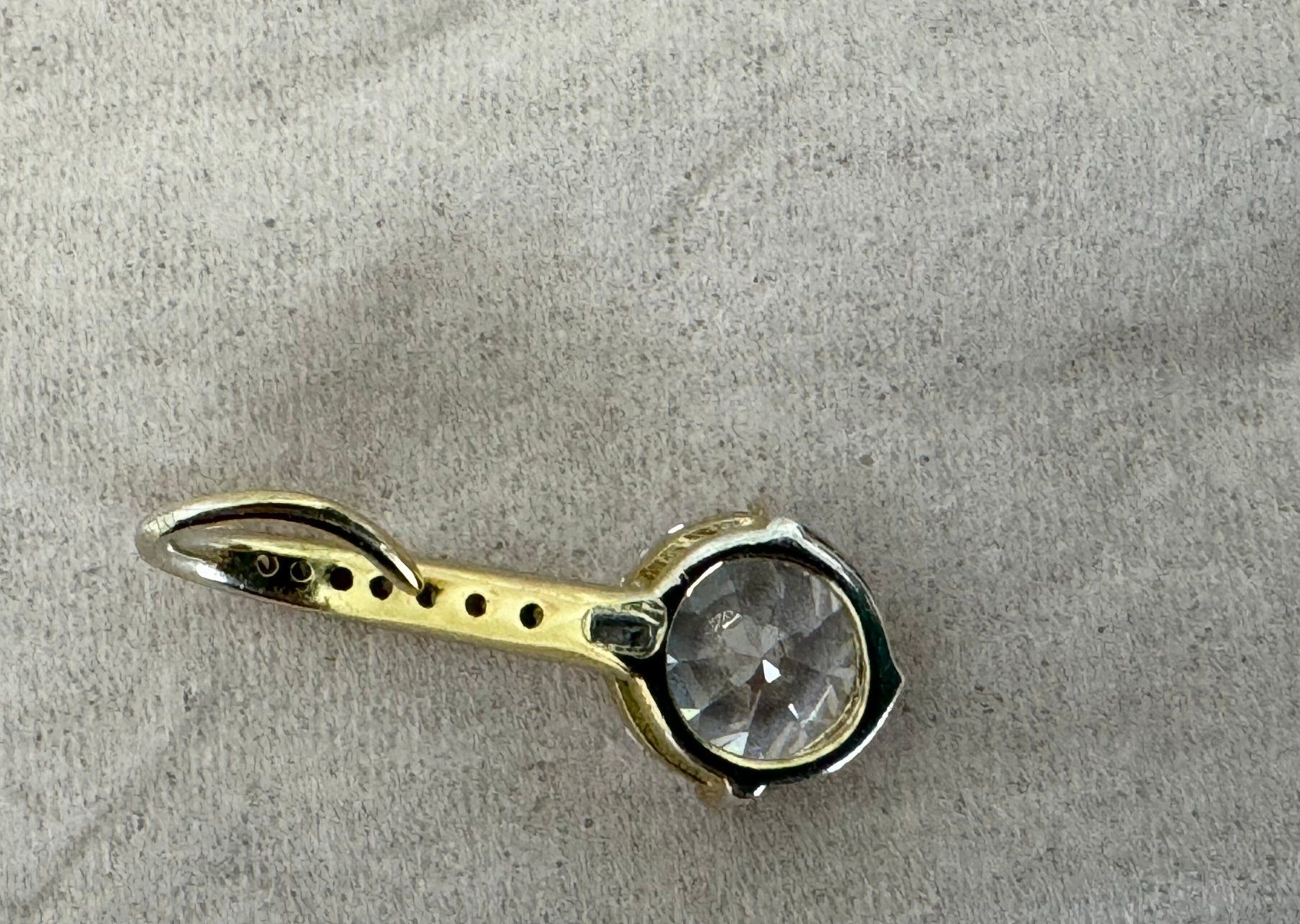 Catenine: Silberkette mit Anhänger – Usato da Frauenkappelen venduto da HDPerle 7