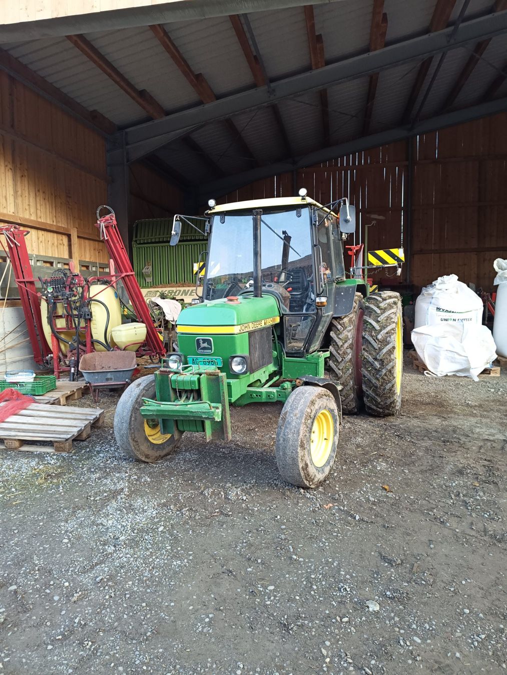John Deere Tracteurs: John Deere 1850 – D'occasion à Uezwil par Goemper13 2