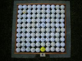 100 Stk. Golfbälle Golf Ball Übungsbälle diverse Marken