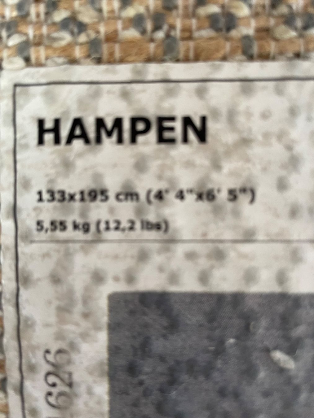 Ikea Tappeti: Tapis gris Hampen – Usato da Coppet venduto da ACBL 4