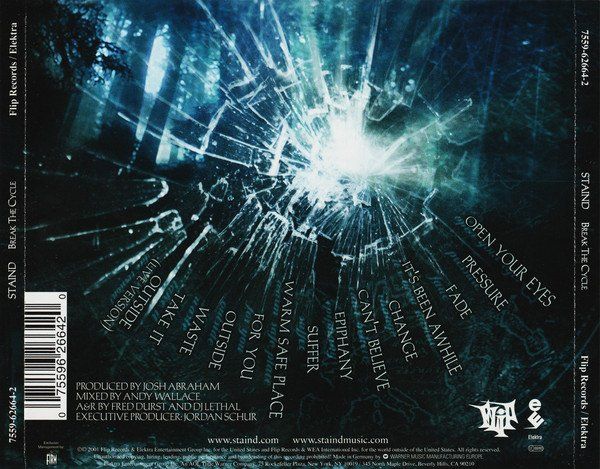 CDs: CD Staind - Break the cycle (2001) – D'occasion à Möriken AG par mineralia 1