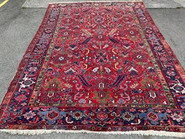 Vintage Heriz aus Persien – 335 × 238 cm – Charaktervoll