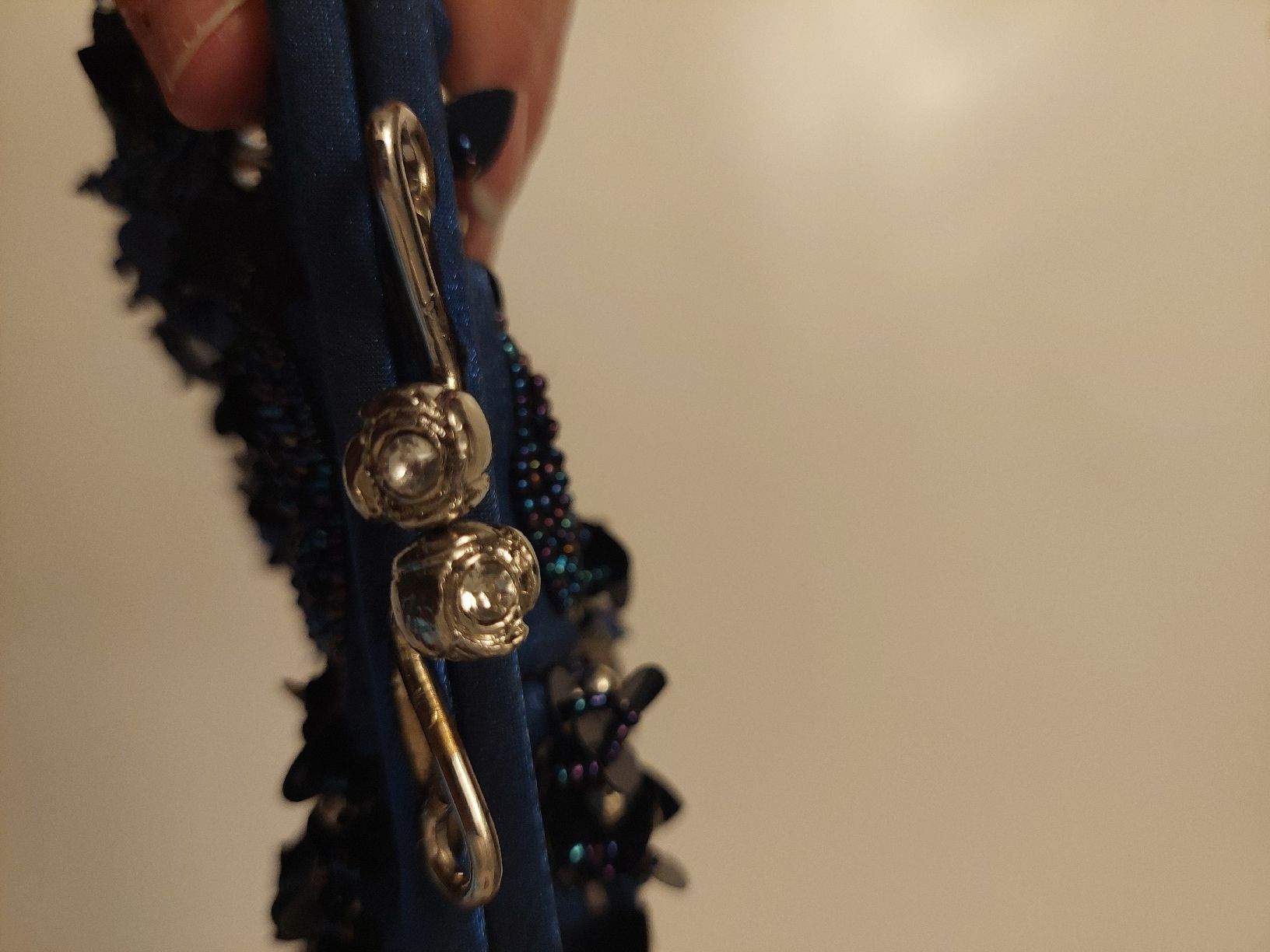 Borse da donna: blue sequin evening purse – Nuovo (secondo la descrizione) da Genève venduto da ado_x2xq 7