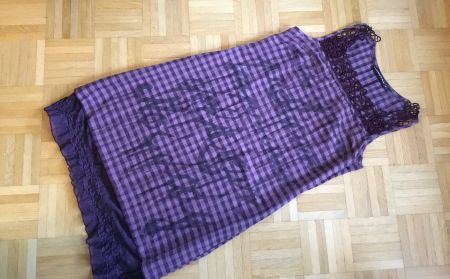 Adorable petite robe/tunique MADO ET LES AUTRES violet t.36