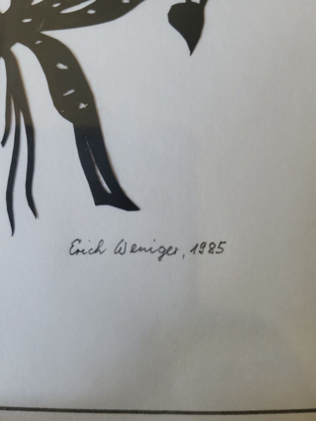 Grafica & Litografie: Scherenschnitt Bild kunst handwerk – Nuovo (secondo la descrizione) da Turbenthal venduto da kai_6277 2