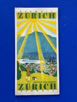 Zürich. Aussicht vom Dolder. Golfspieler. ca 1935