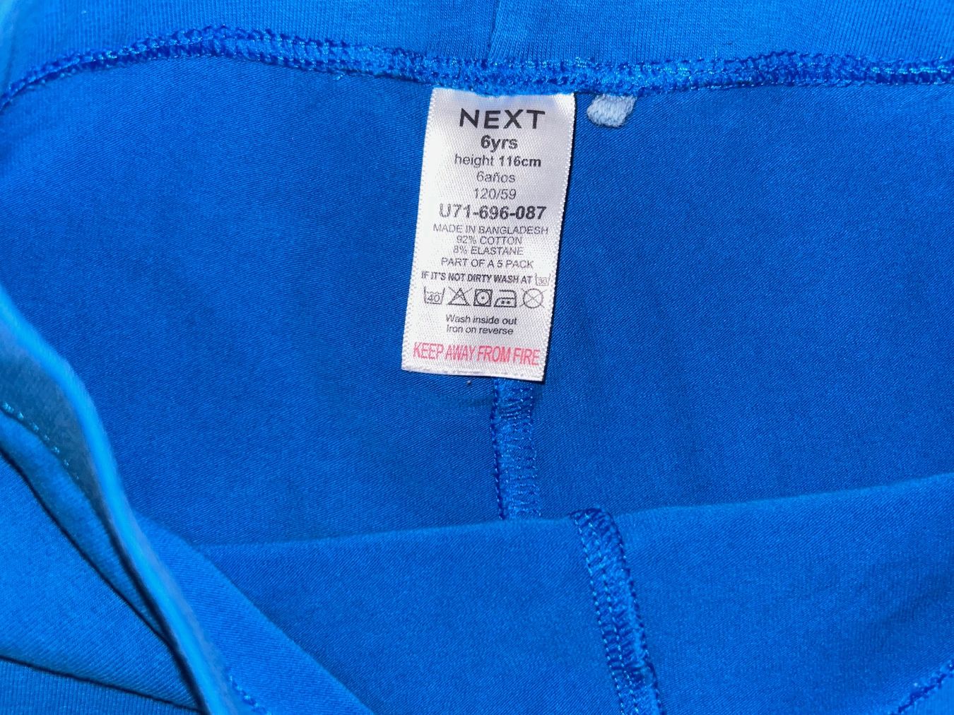 Next Calze & Collant: Kurze Leggings 116 von NEXT – Usato da Safenwil venduto da 2hand_aber_wertvoll 1