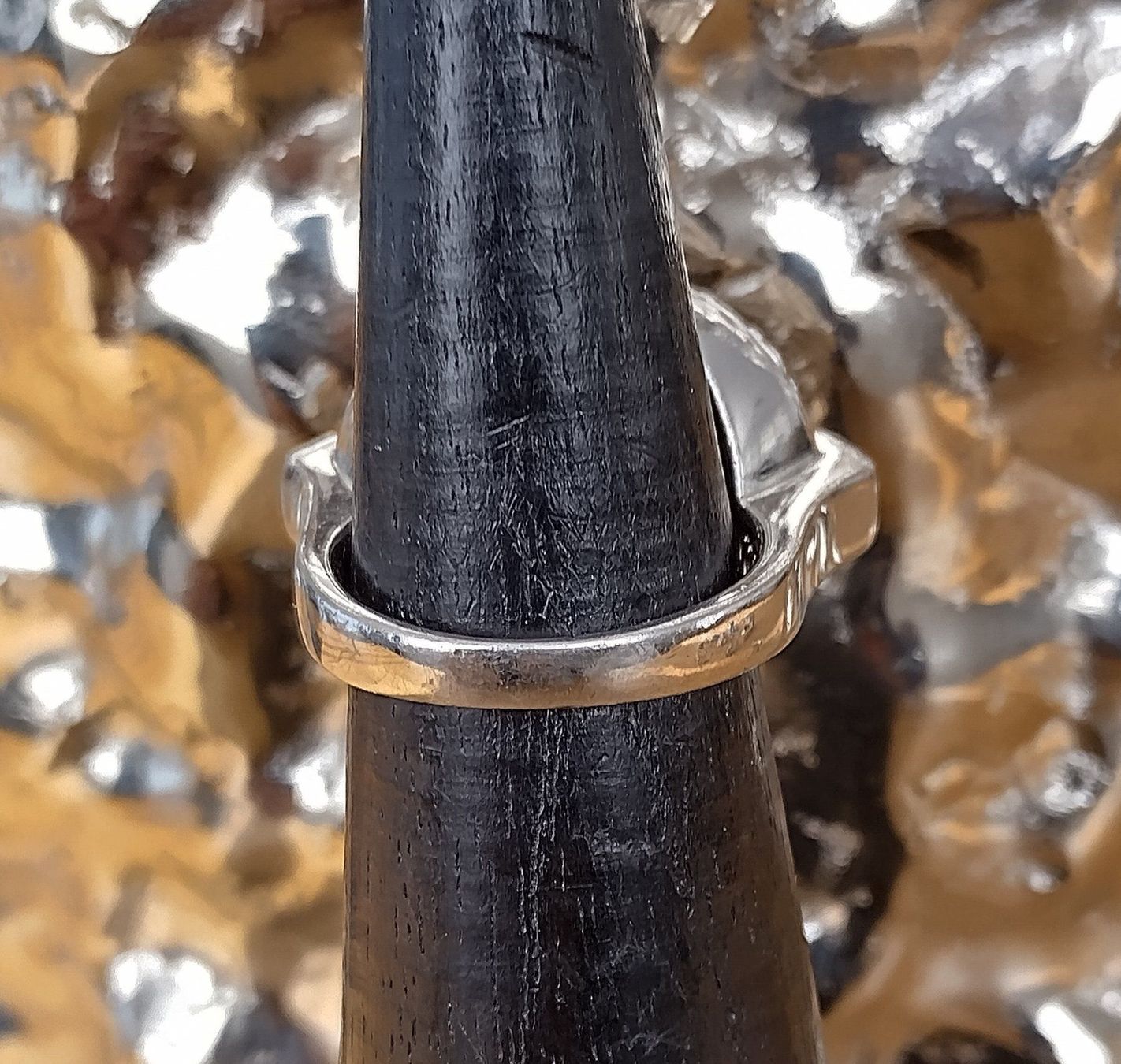 Ringe: GLITZER RING IN 925 SILBER – Gebraucht aus Romanshorn von BoutiqueA 3
