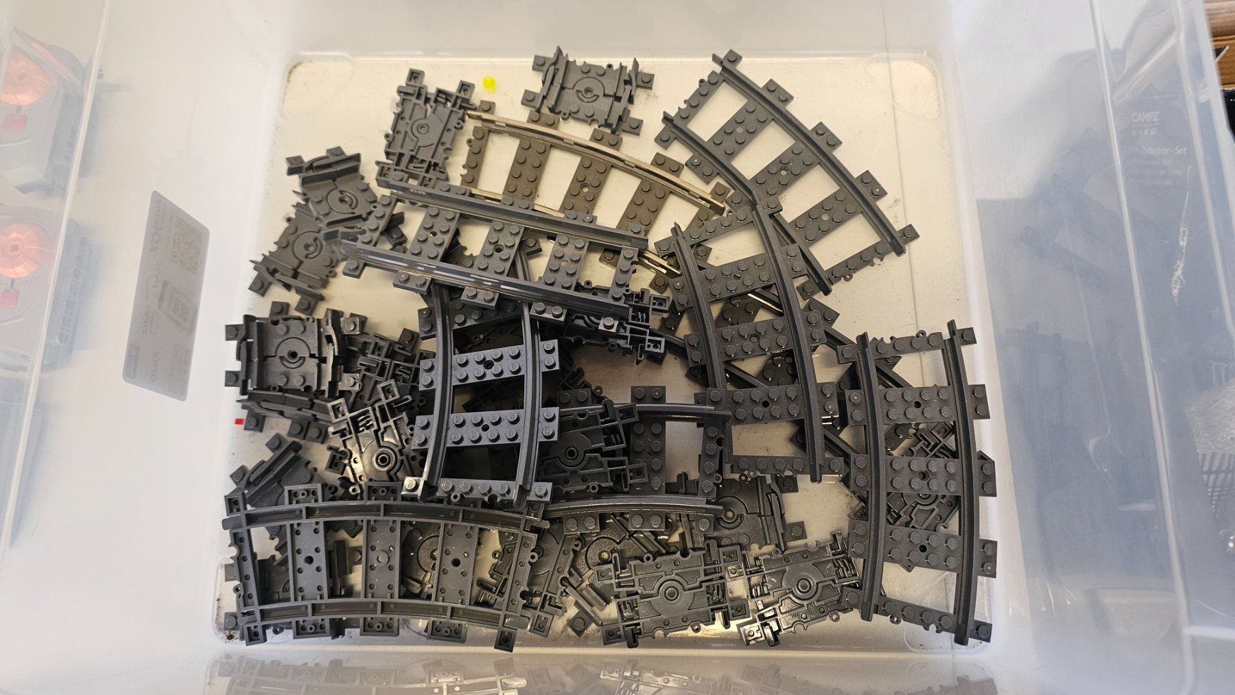 Lego Kit di costruzioni: Lego Power Functions Set mit Schienen gebraucht – Usato da Schneisingen venduto da 500_to_moon 1