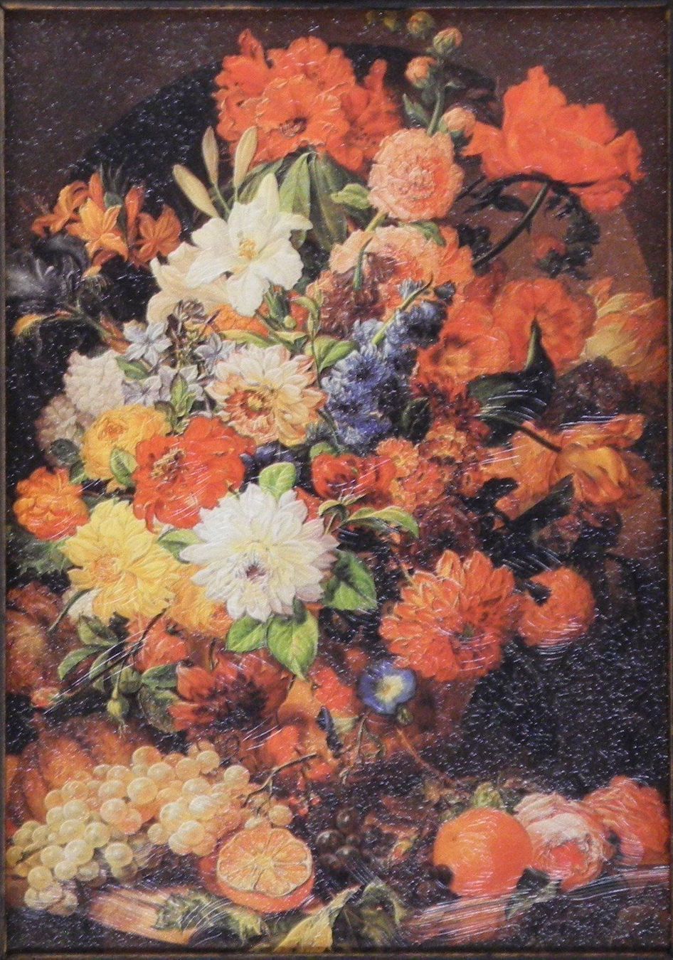 Dipinti: Blumenstrauss mit Früchten – Usato da Wünnewil venduto da FineArt-NicePrice 1