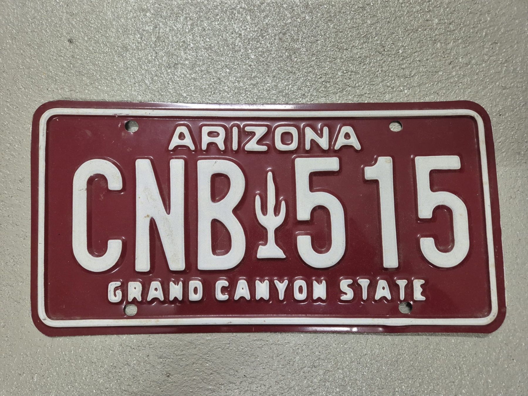 Insegne: US-Kontrollschild Arizona – Usato da Lachen SZ venduto da myr_qk5y